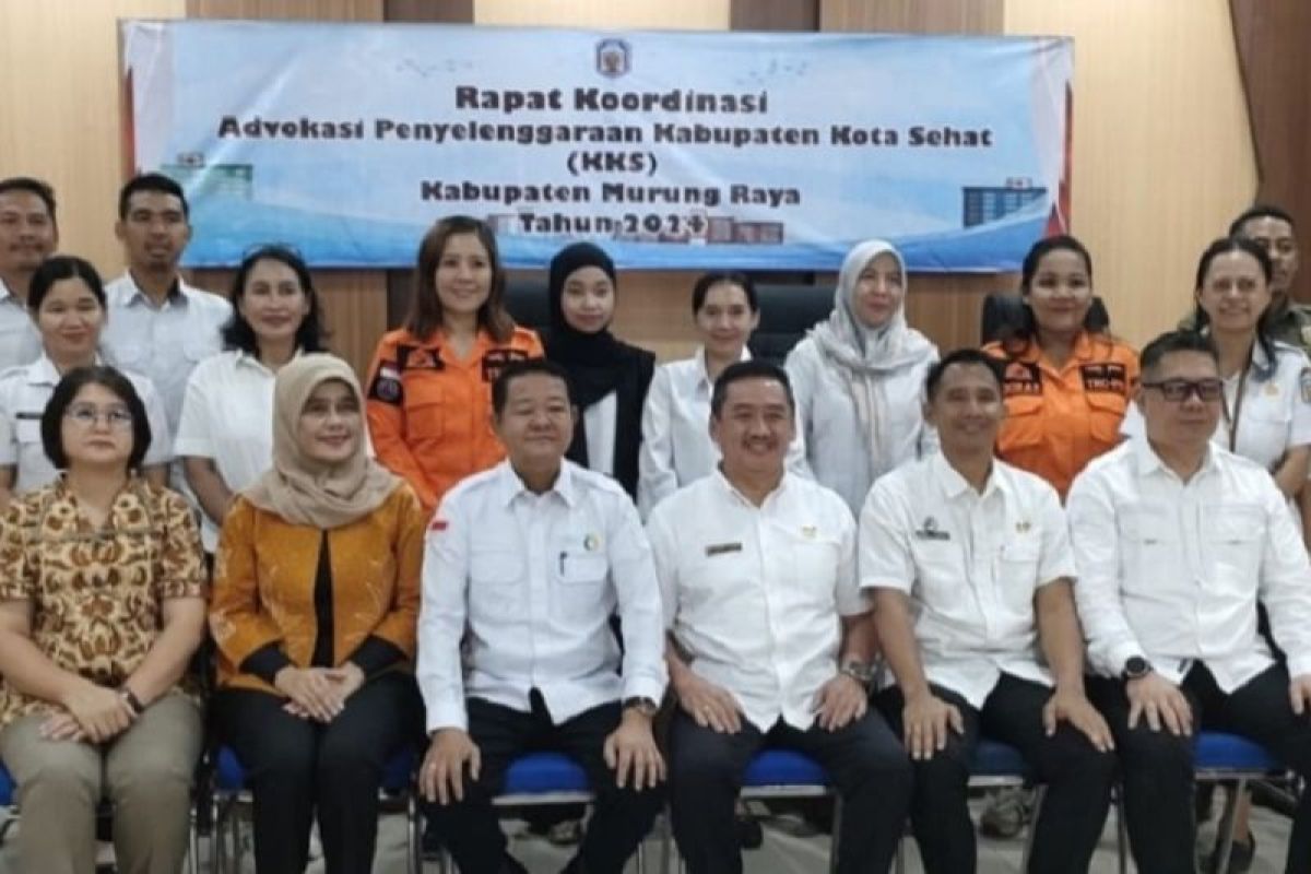 Murung Raya gelar Rakor Advokasi Kabupaten/Kota Sehat 2024