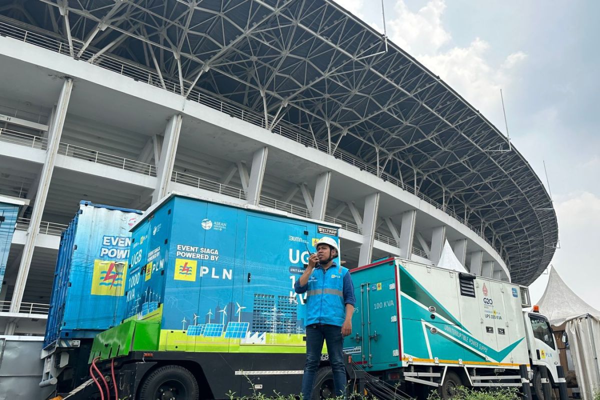 Dukung kemenangan bersejarah, PLN sukses hadirkan listrik tanpa kedip di match Indonesia - Arab Saudi