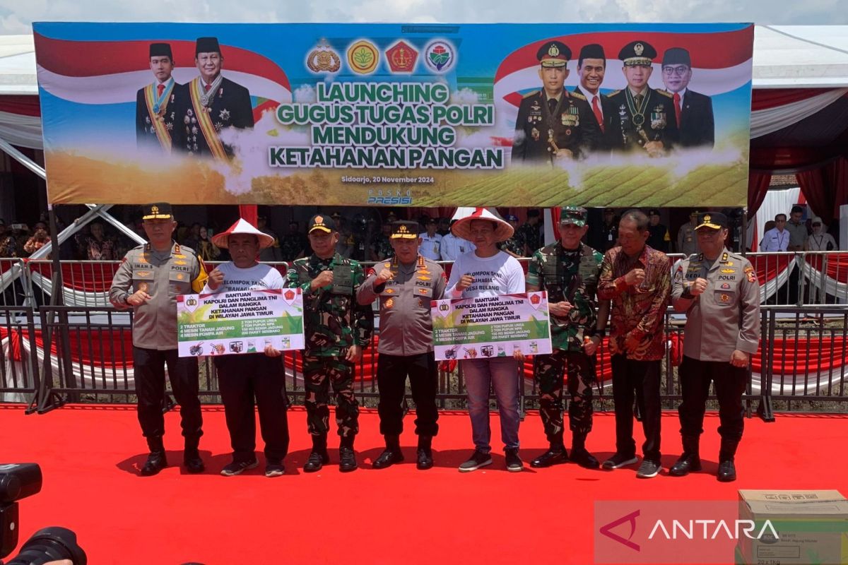 Kapolri dukung penuh program ketahanan pangan nasional