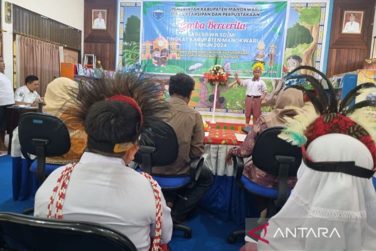 Pemkab Manokwari tanamkan cinta budaya lewat lomba bercerita