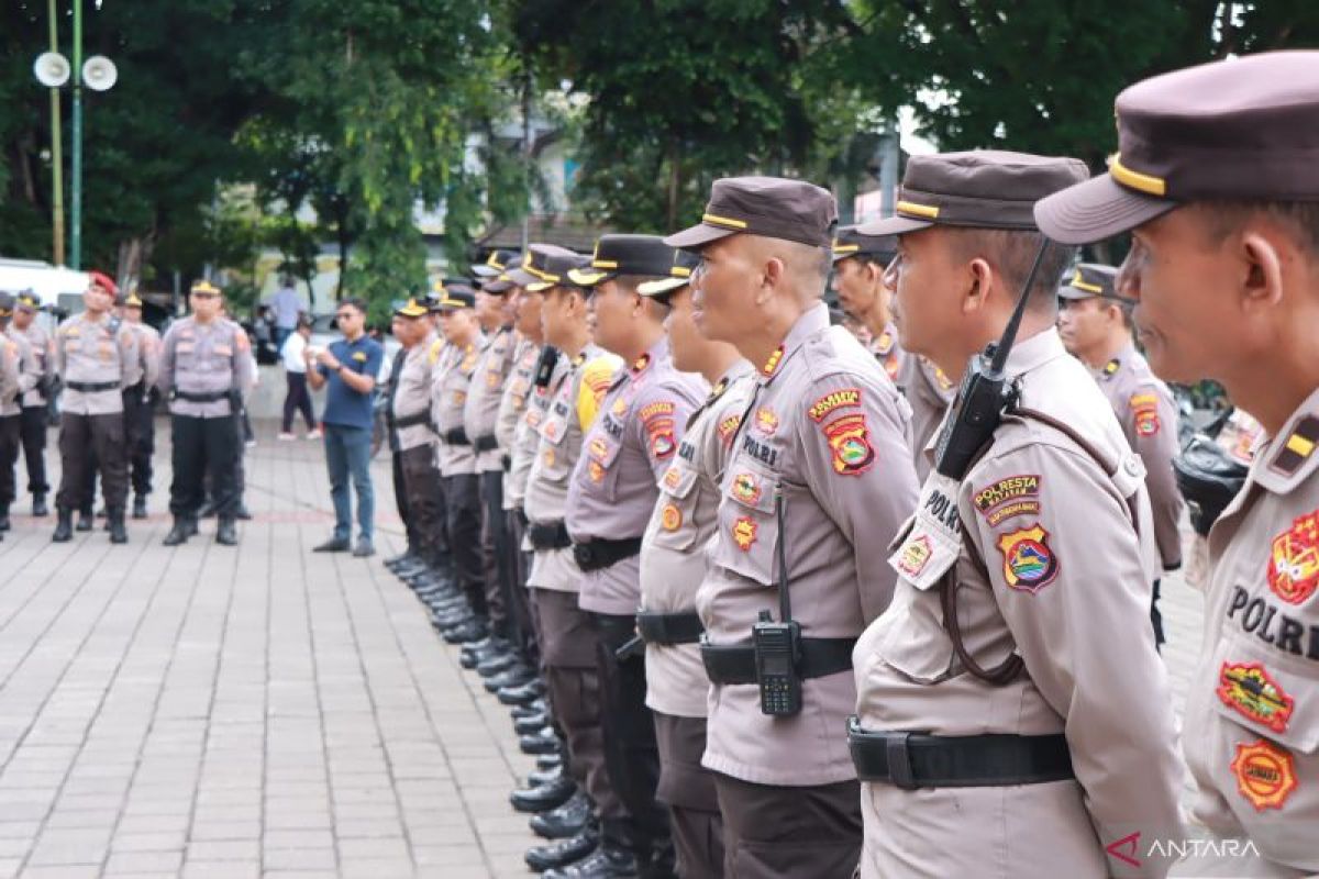 1.223 personel kepolisian dilibatkan saat pemungutan suara pilkada di Mataram