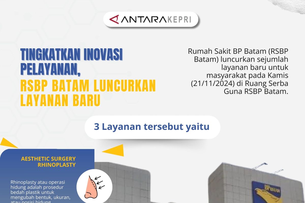 Tingkatkan inovasi pelayanan, RSBP Batam luncurkan layanan baru