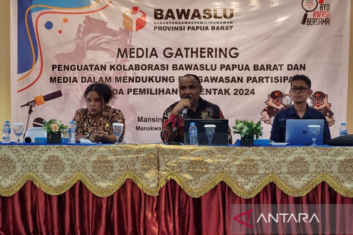 Bawaslu Papua Barat gandeng jurnalis cegah pelanggaran pada masa tenang