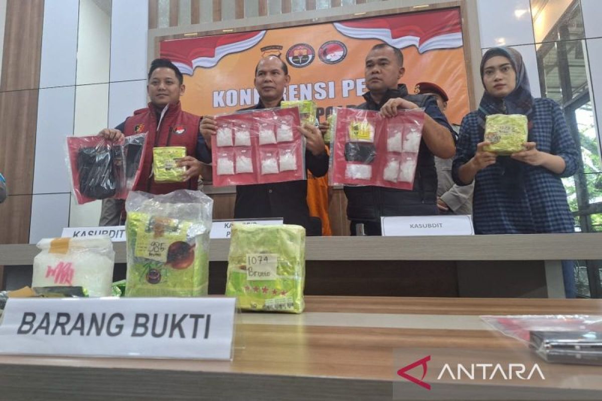 Polda Kaltim gagalkan peredaran sabu lintas negara seberat 8 kilogram