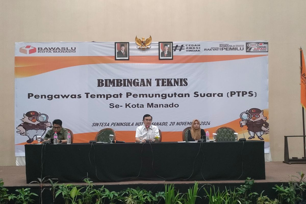 Bawaslu Manado terus beri penguatan tenaga adhoc Pilkada