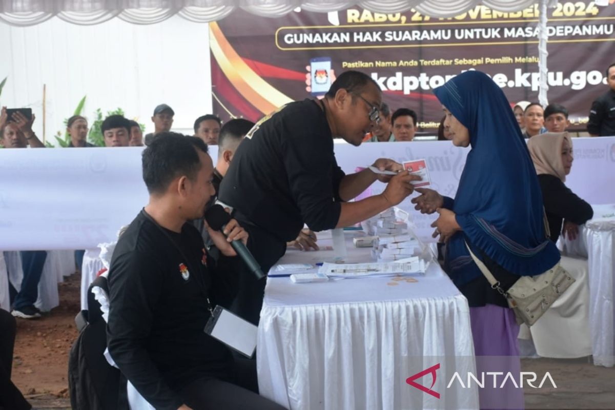 KPU Belitung Timur gelar simulasi pungut hitung suara Pilkada 2024