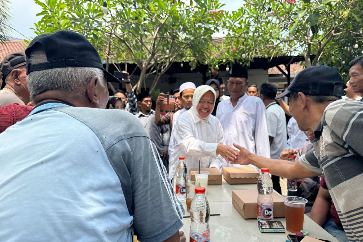 Risma siap normalisasi Kali Porong agar air bersih warga Sidoarjo bisa murah