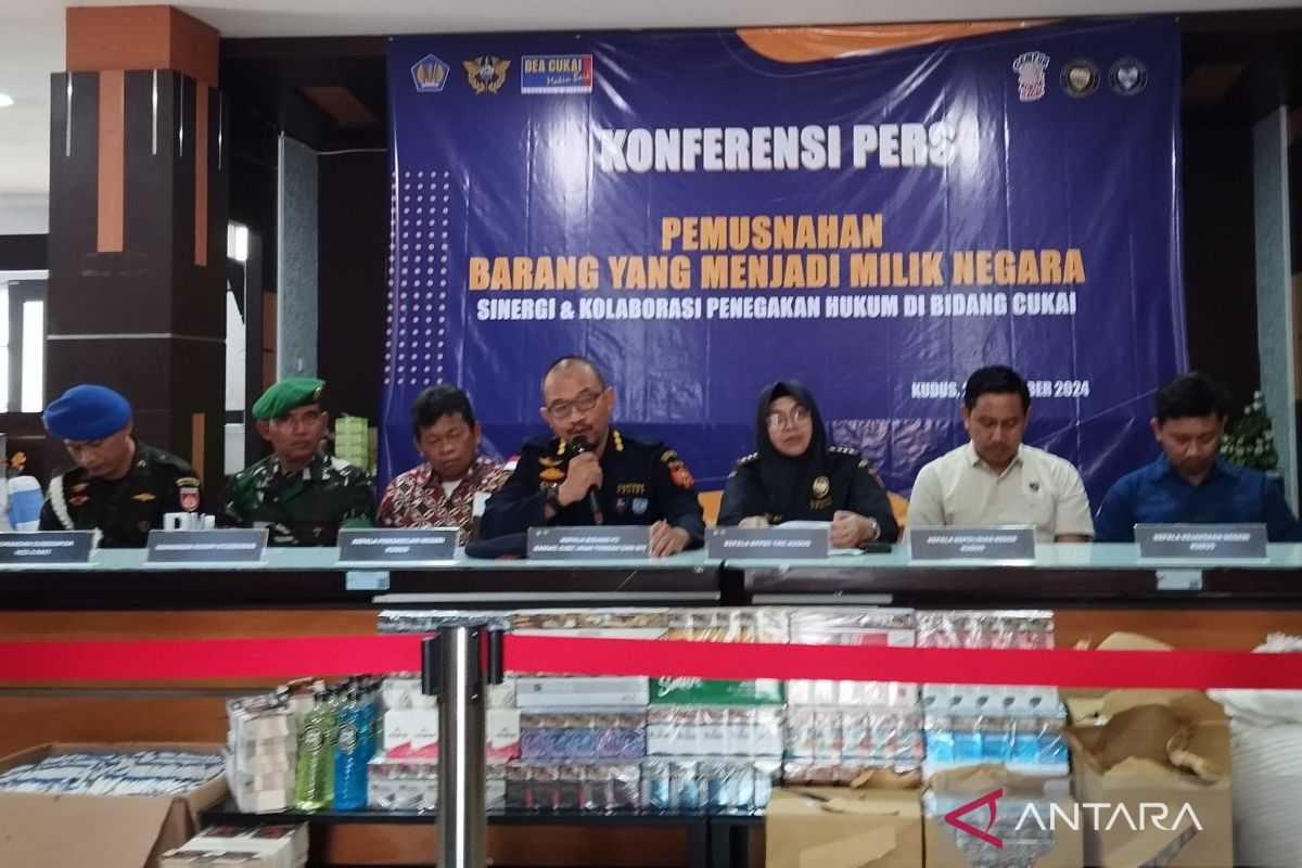 Bea Cukai terapkan ultimum remidium  340 kasus rokok ilegal