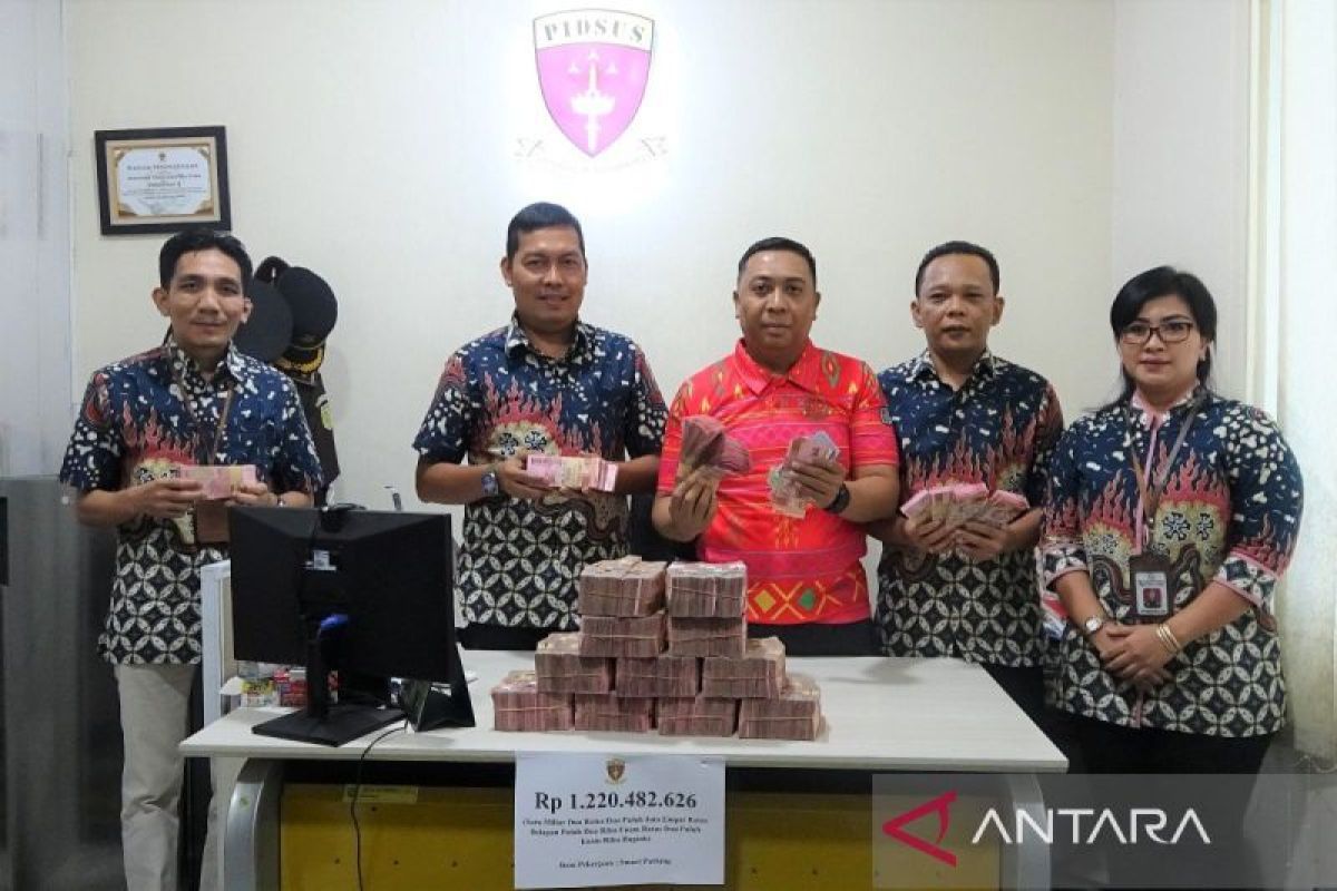 Kejati Sumut terima uang pengganti Rp1,22 miliar dari korupsi Smart Parking Bandara Kualanamu