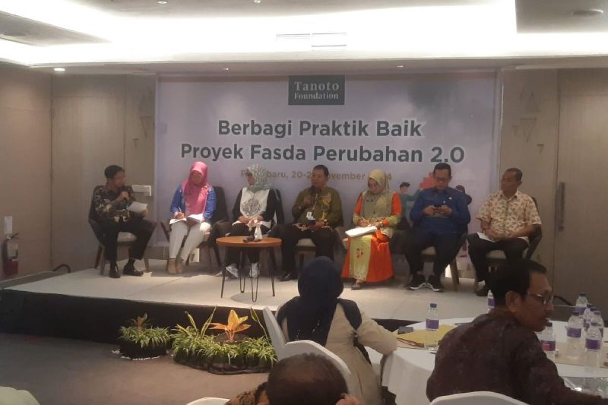 Tanoto Foundation berbagi praktik baik proyek fasda perubahan 2.0