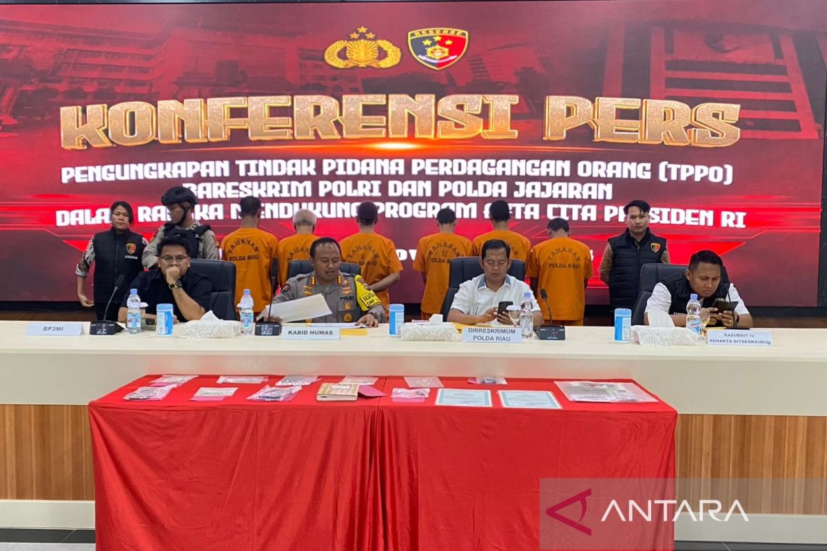 Polda Riau gagalkan 16 kasus TPPO dengan 41 korban