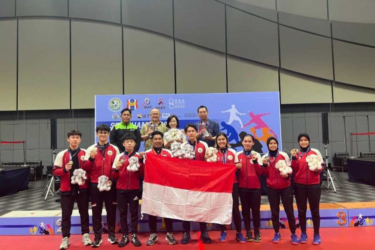 tenis meja Indonesia raih juara ketiga di kejuaraan SEATTC 2024 Thailand