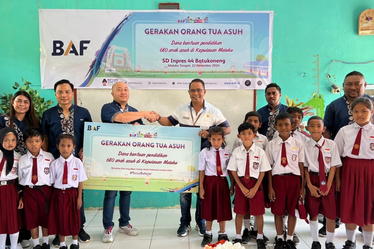 BAF Caring for Children 2024 Program Orang Tua Asuh Bantu anak Indonesia  dapatkan akses pendidikan yang lebih layak