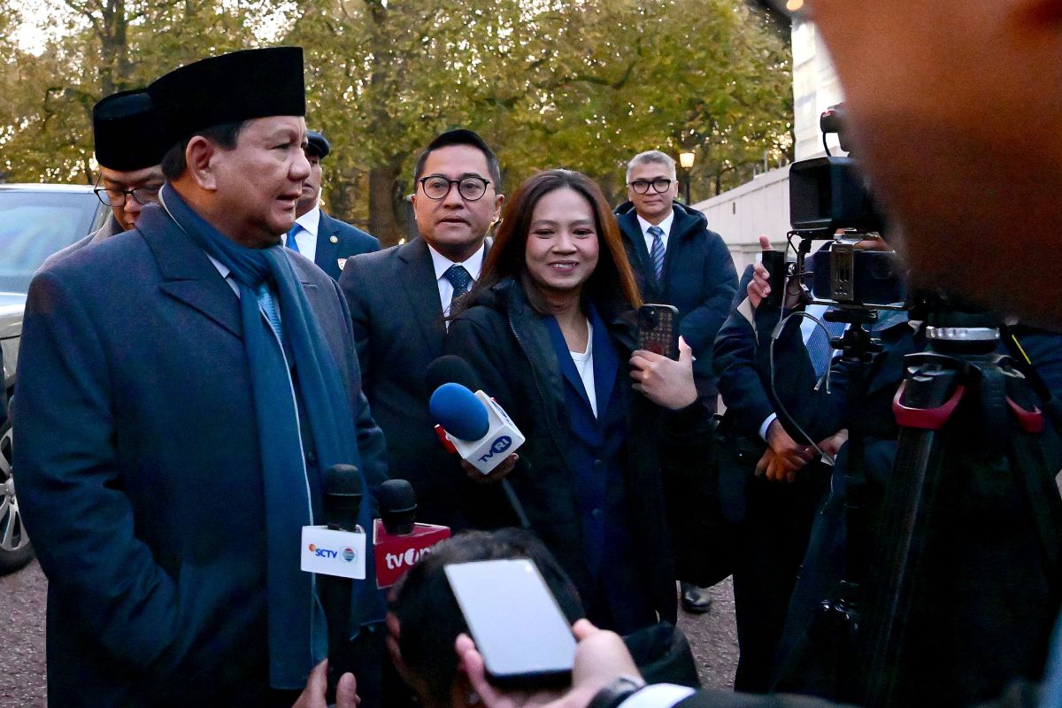 Presiden Prabowo temui Raja Charles III bahas lingkungan dan pelestarian alam