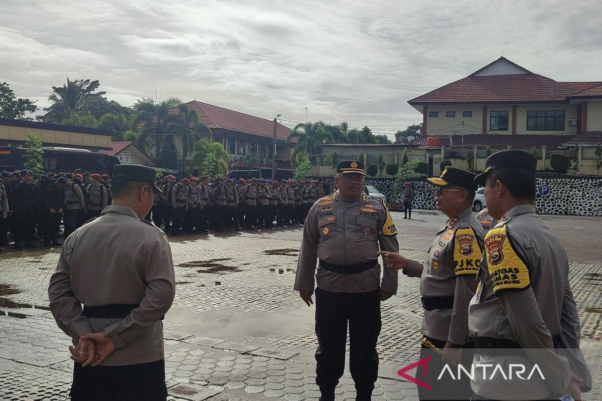 Polda Bengkulu kerahkan 720 personel BKO pengamanan Pilkada 2024