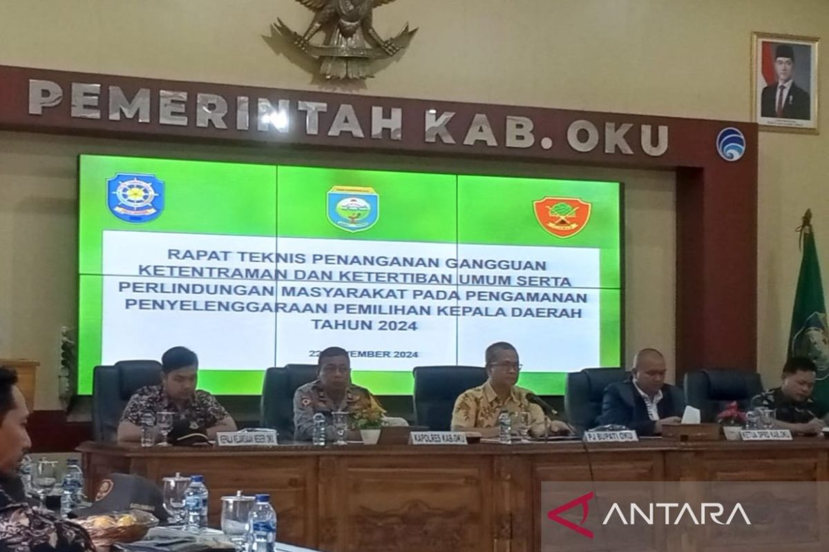 OKU siagakan 2.041 anggota linmas selama Pilkada 2024