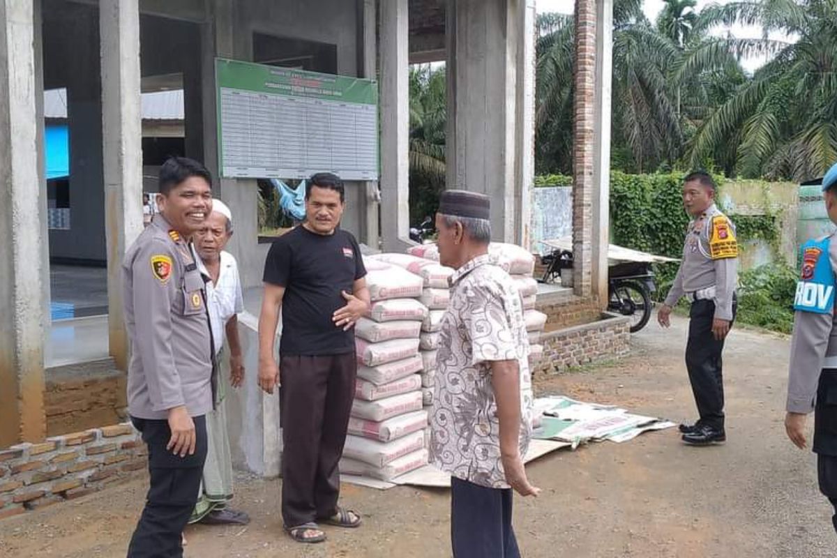 Polsek Kualuhhulu kembali bantu rumah ibadah