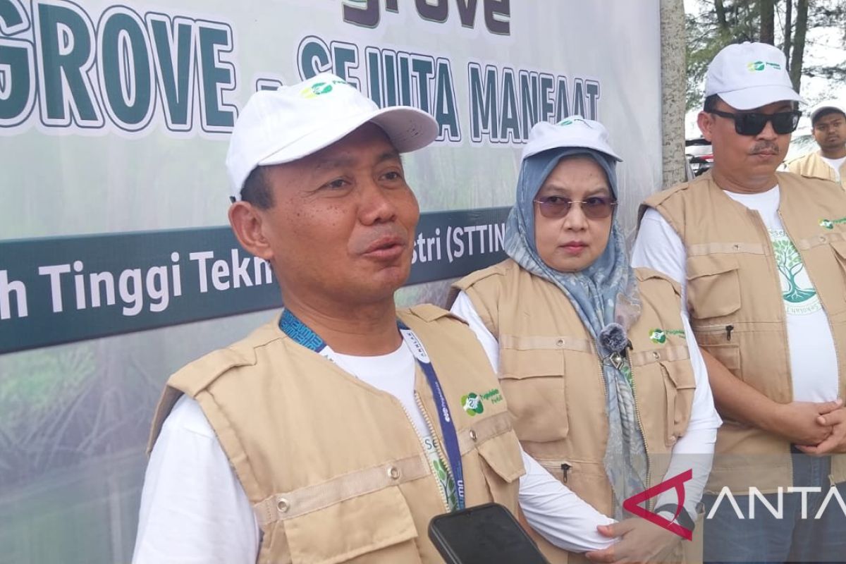 Pegadaian Peduli tanam 1.230 bibit mangrove di Pantai Pasir Jambak