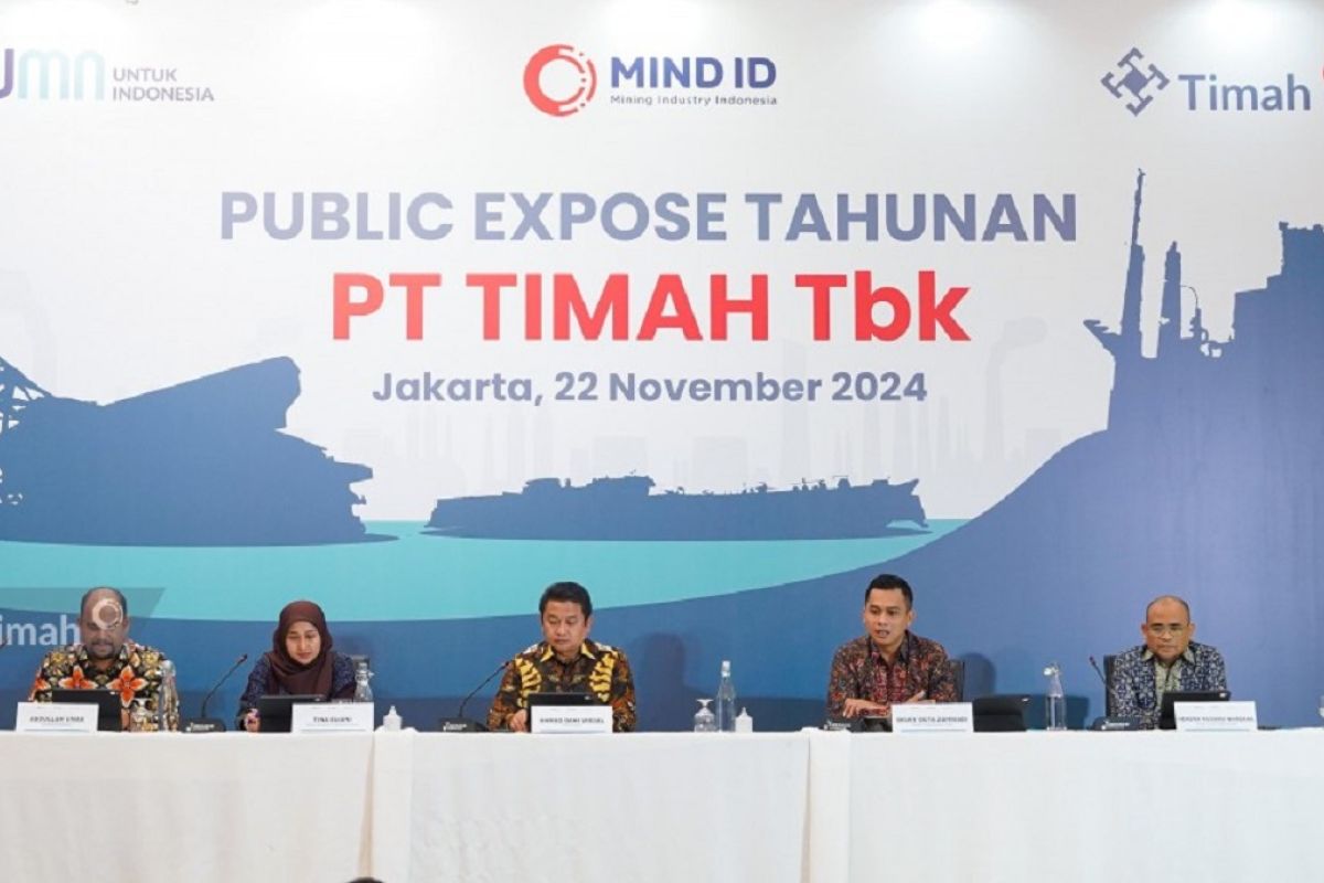 Produksi bijih timah PT Timah naik 36 persen