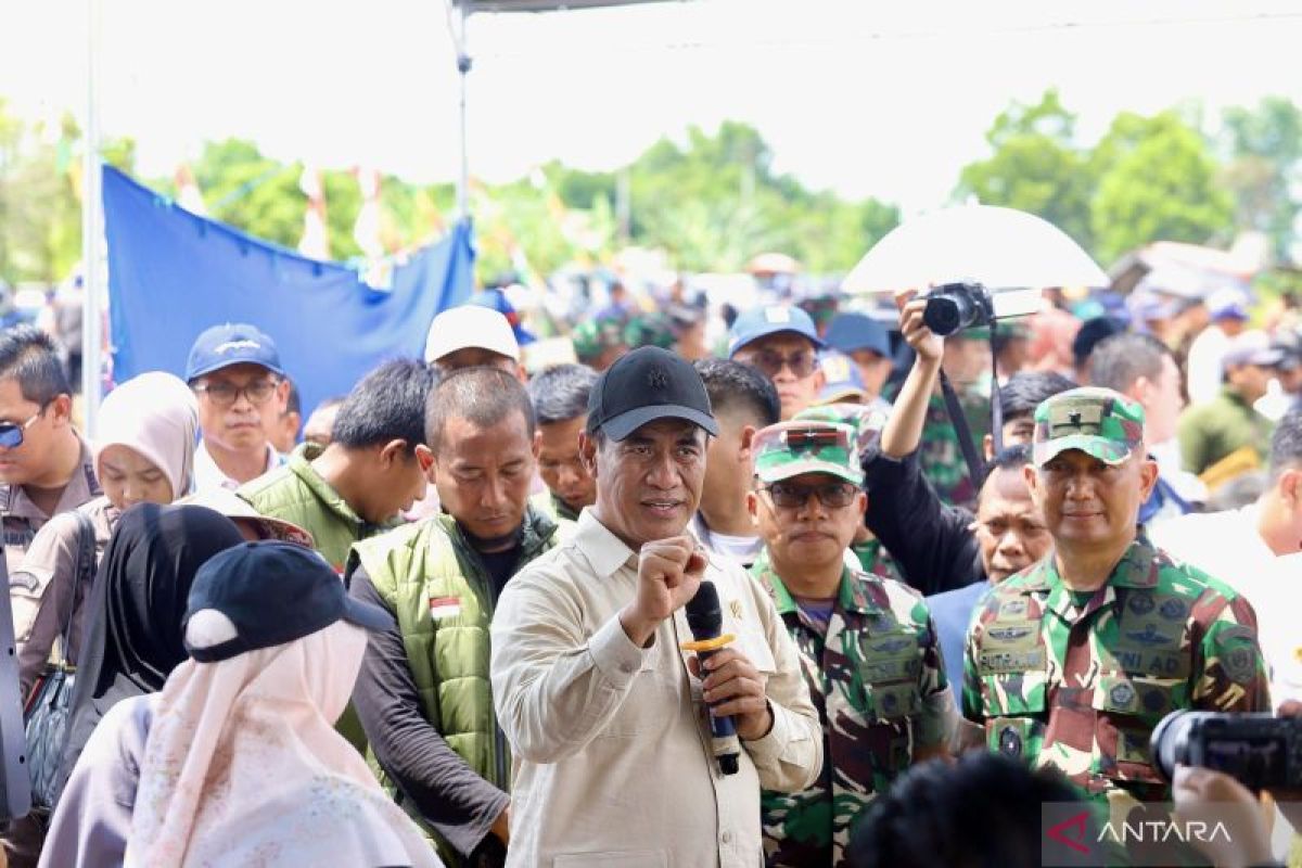 Agriculture Minister visits Batola, Anjir Pasar becomes model for Food Brigade