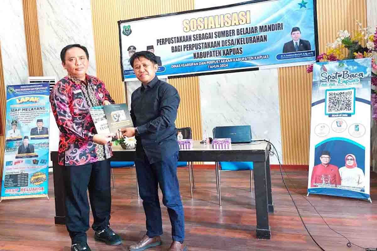 Sebanyak 35 pengelola perpustakaan desa di Kapuas diberi peningkatan IPLM dan TGM