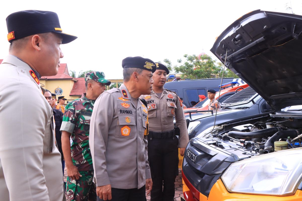 Pimpin apel pasukan pengamanan Pilkada di Rohil, ini pesan Wakapolda Riau