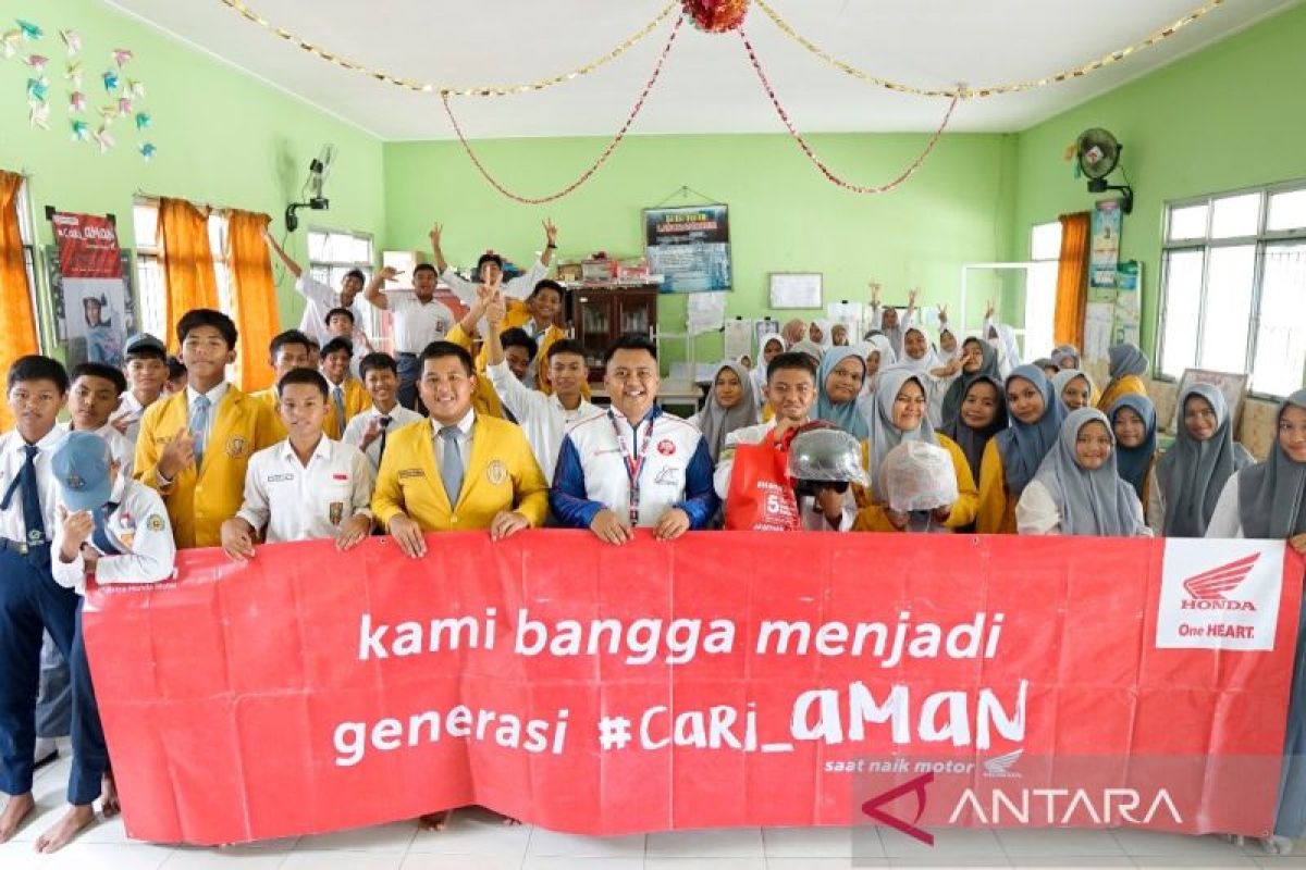 Honda Babel gencarkan edukasi keselamatan berkendara di Belitung