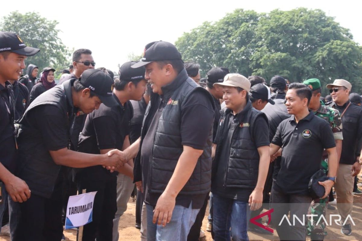 Bupati Bekasi pimpin apel siaga masa tenang Pilkada 2024