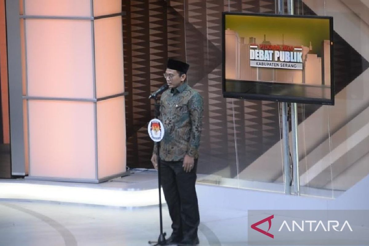 KPU Serang sebut perbedaan pendapat dan kritik dalam debat hal wajar