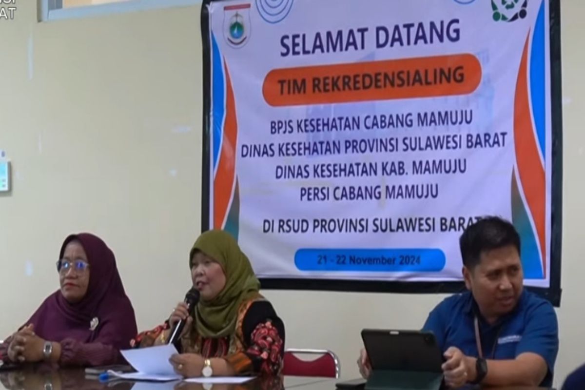 RSUD Sulbar menjalani rekredensialing oleh BPJS Kesehatan