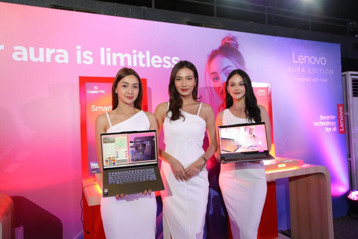 Lenovo hadirkan perangkat terbaru seri Aura Edition bagi generasi muda