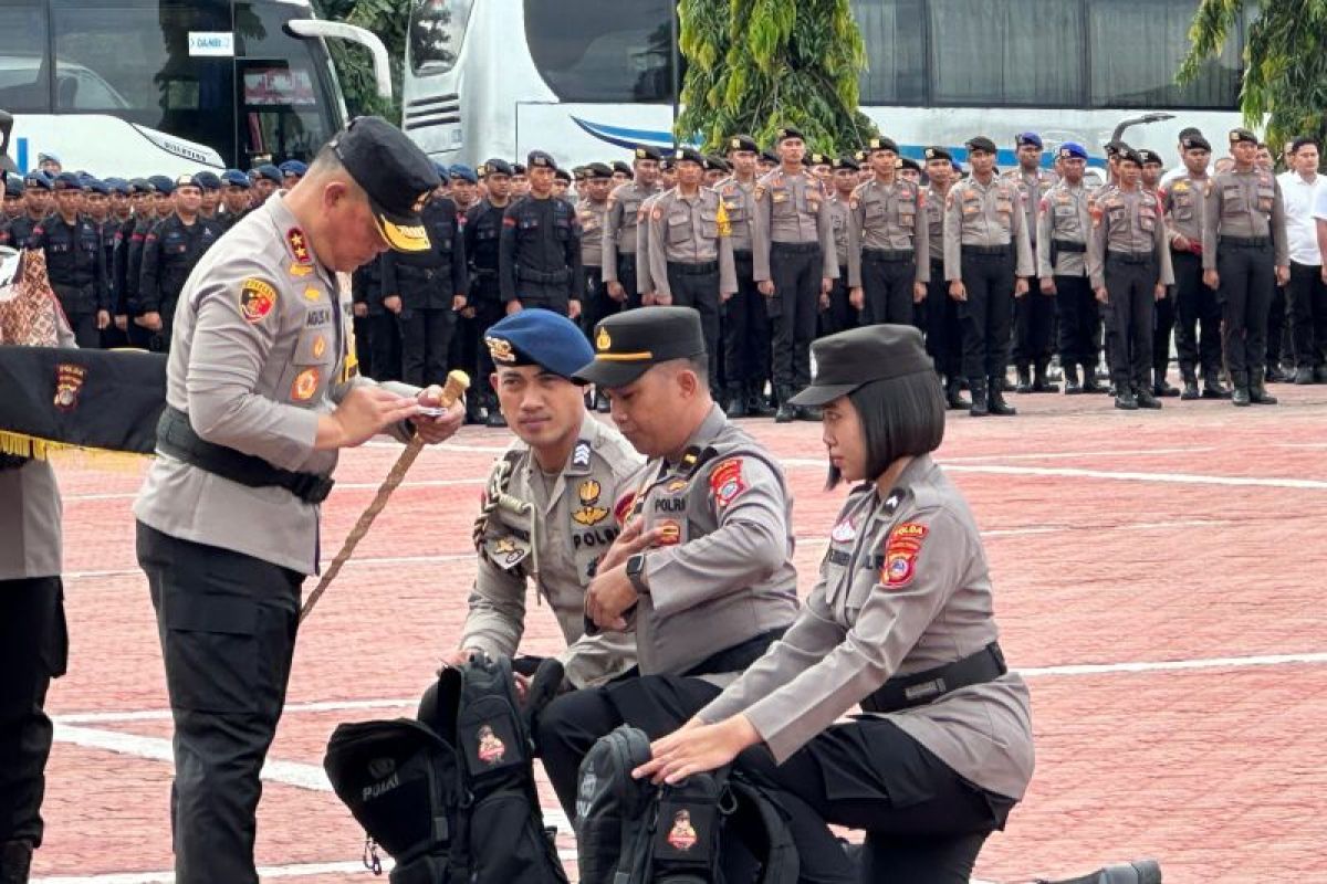 Polda Sulteng kerahkan 1.542 personel amankan Pilkada 2024