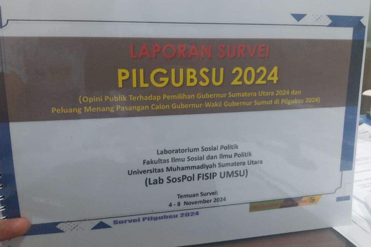 Hasil Survei Pilgubsu 2024 oleh Lab SosPol FISIP UMSU, suara gen Z penentu kemenangan