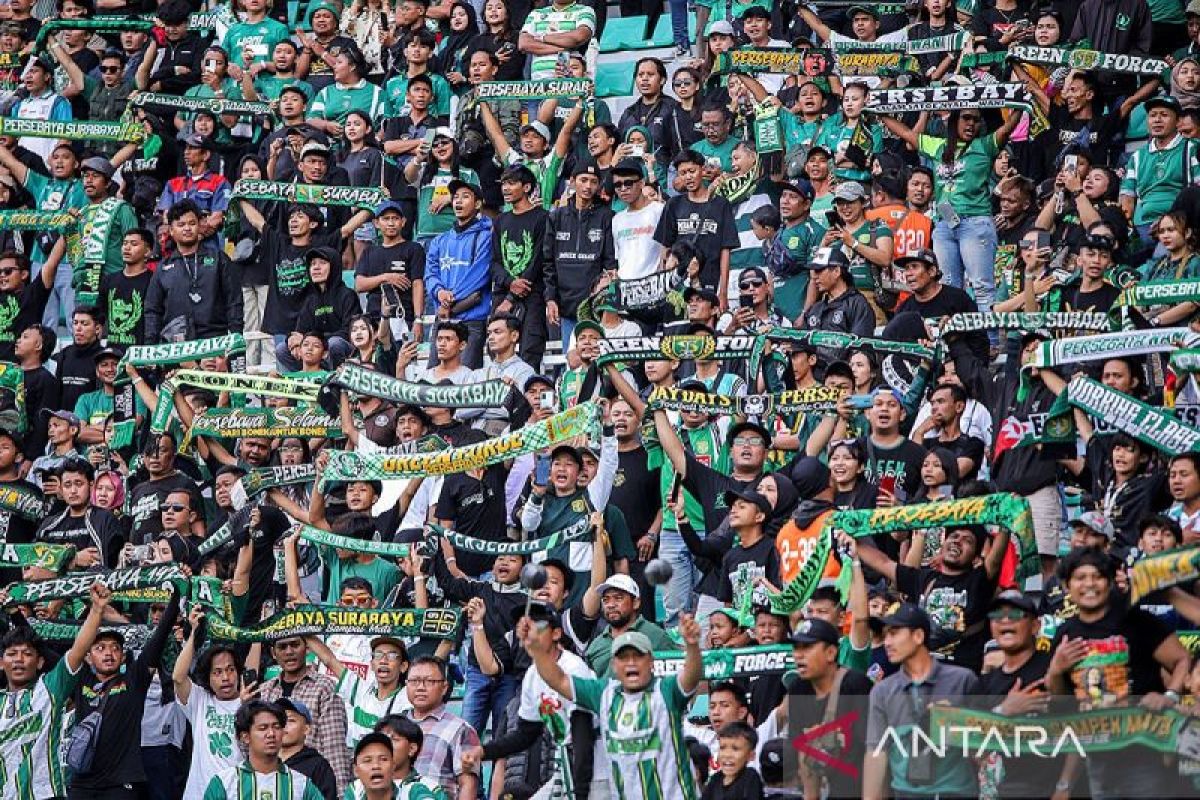 Persebaya pecahkan rekor penonton terbanyak saat lawan Persija