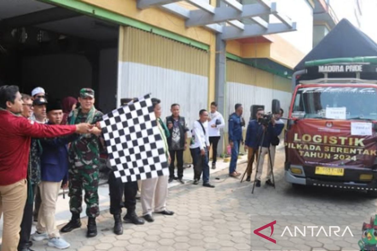 KPU Pamekasan distribusikan logistik pilkada ke 13 kecamatan