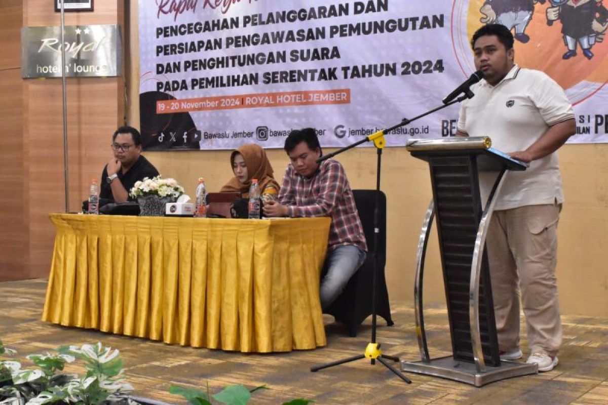 Bawaslu Jember petakan 1.861 TPS rawan pada Pilkada 2024