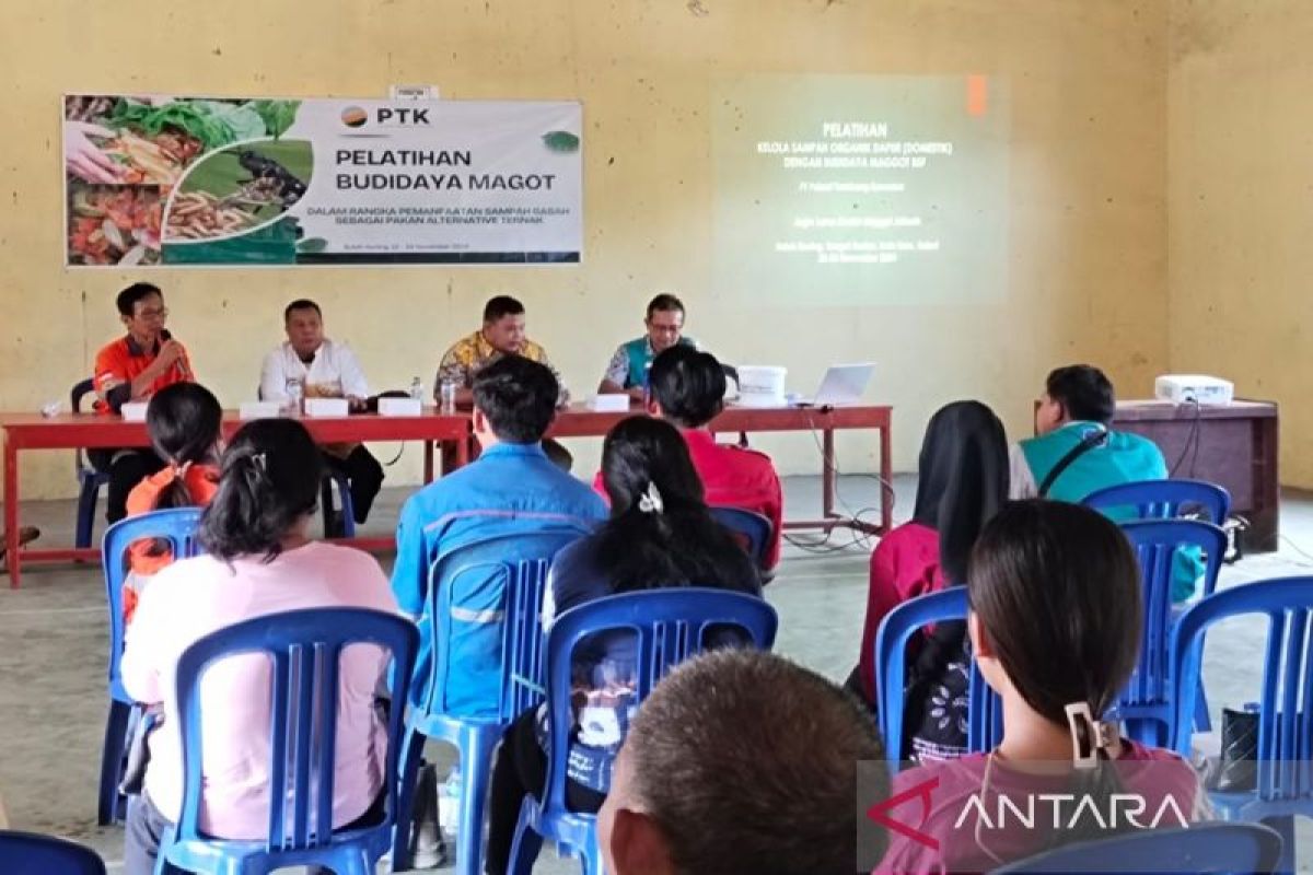 PT Pelsart trains Kotabaru villagers to cultivate maggots