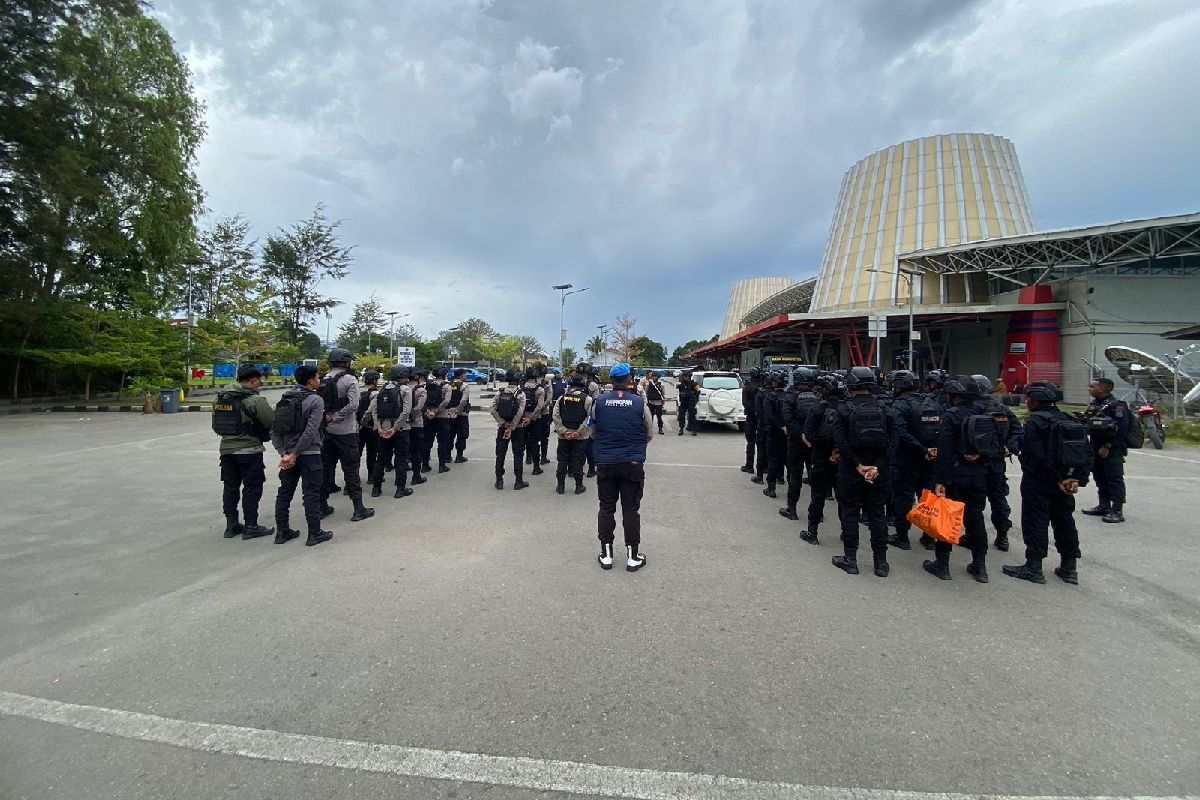 Polda Papua kerahkan 250 personel gabungan amankan TPS Lanny Jaya