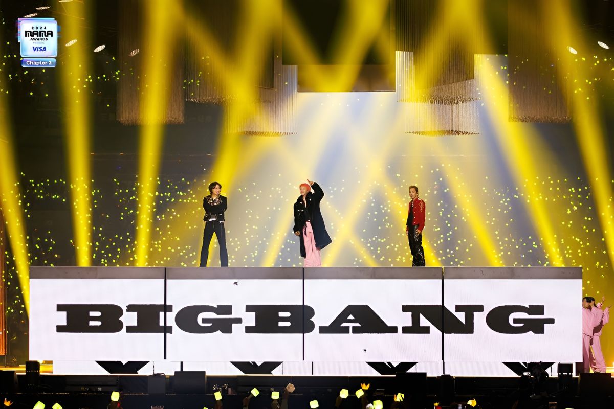 Tiga anggota BIGBANG reuni di panggung MAMA Awards 2024