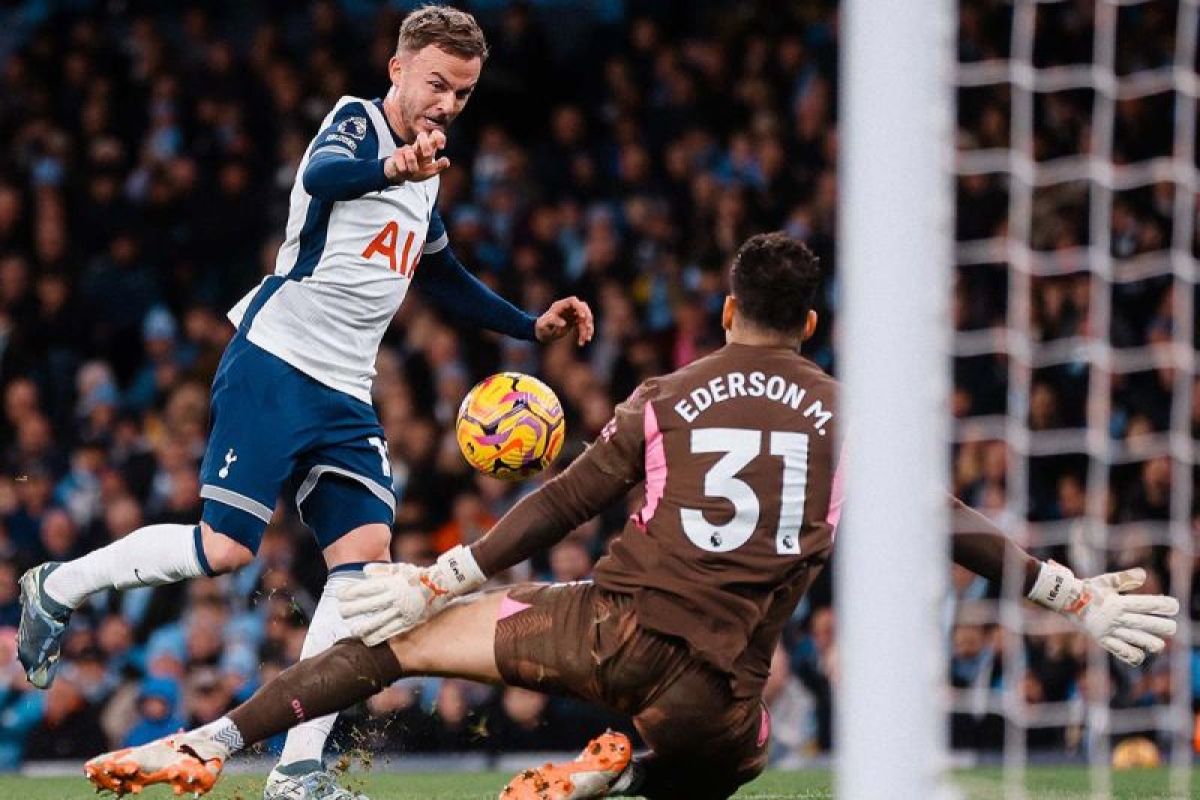 Permainan efektif Tottenham hancurkan Manchester City 4-0