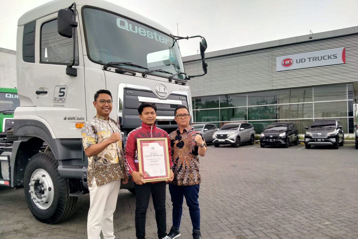 UD Trucks beri apresiasi juara UD Extra Mile Challenge 2024