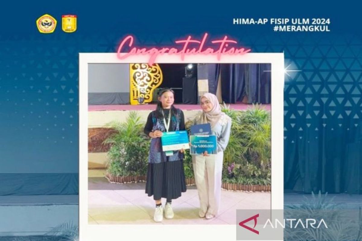 Tim ULM juara ketiga student writing competition tingkat internasional