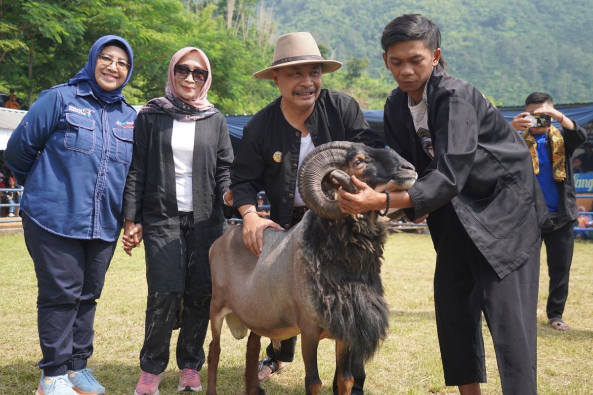 Pj Bupati Garut Barnas Adjidin minta seni ketangkasan domba dipertahankan