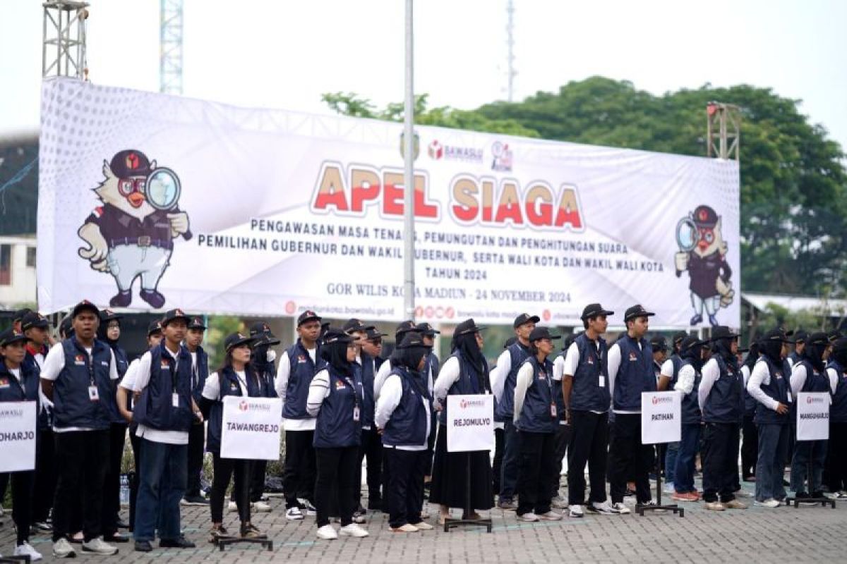 Bawaslu Kota Madiun lakukan patroli pengawasan di masa tenang pilkada