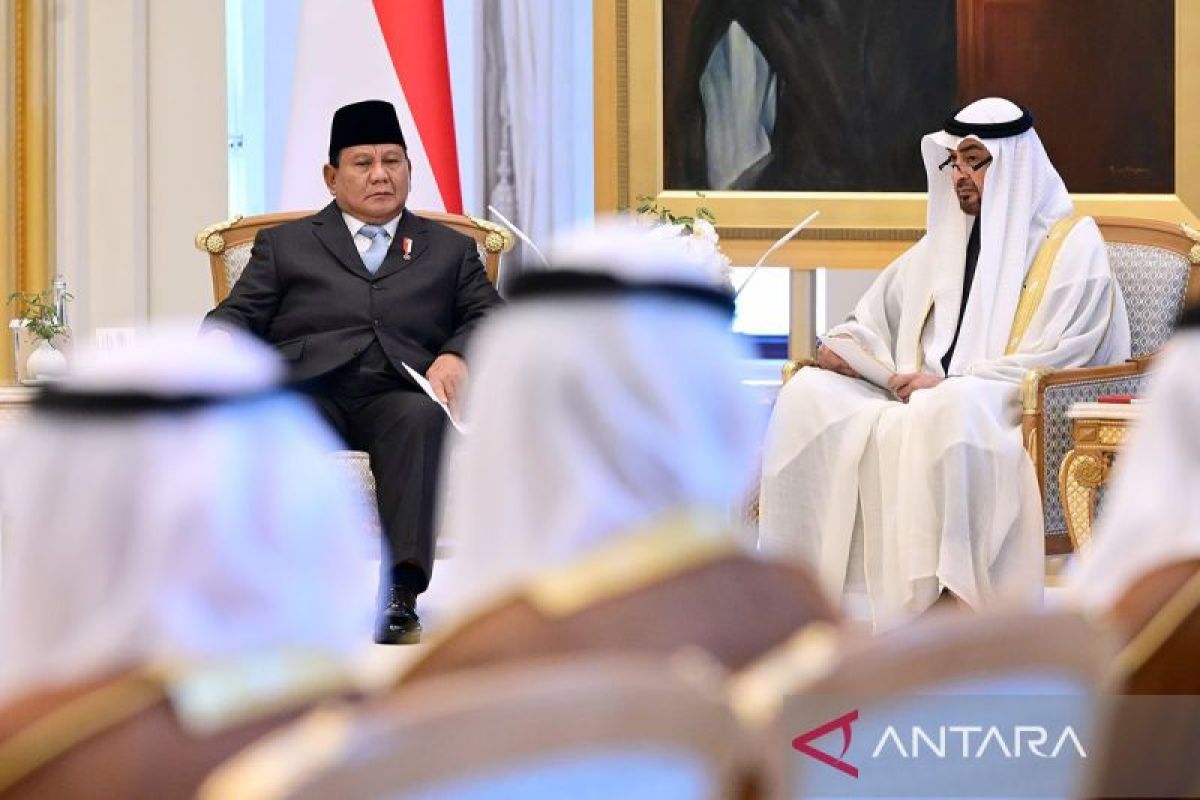 Prabowo berterima kasih kepada MBZ dari UAE atas kerjasama rumah sakit lapangan di Palestina