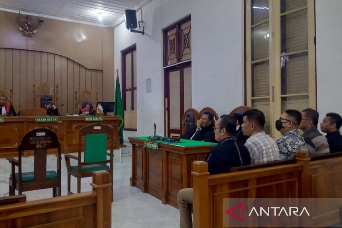 Lima terdakwa dugaan suap PPPK Batu Bara dituntut 1,5 tahun penjara