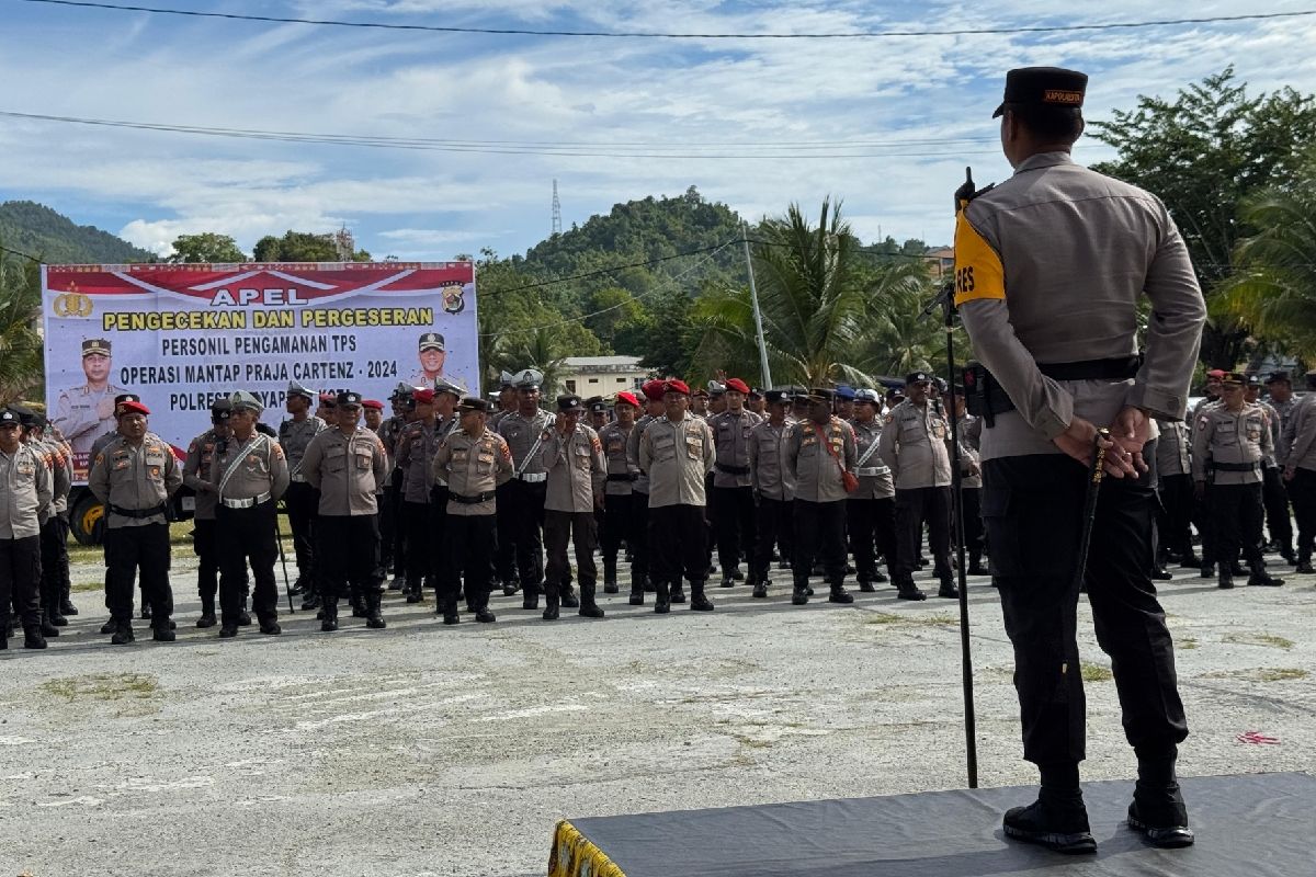 Polresta Jayapura kerahkan 650 personel amankan pilkada serentak