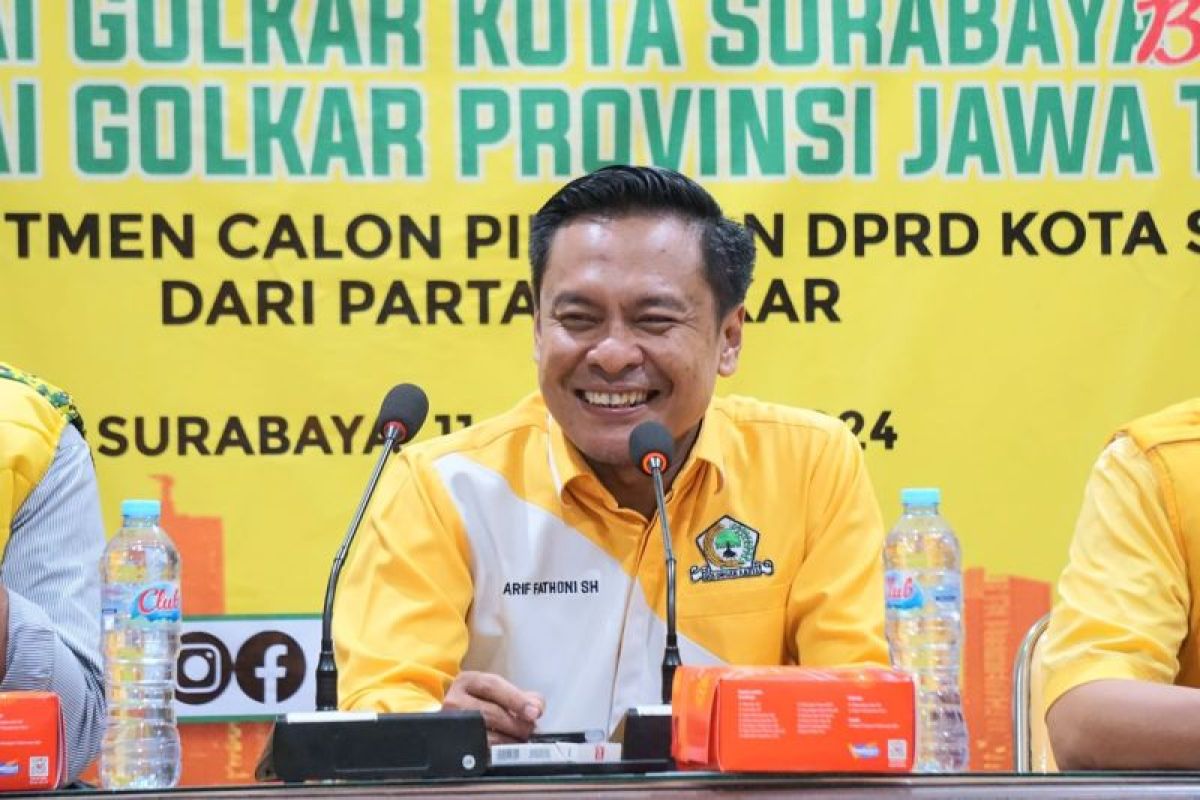 Golkar Surabaya serukan kader jadi teladan semangat demokrasi yang bersih