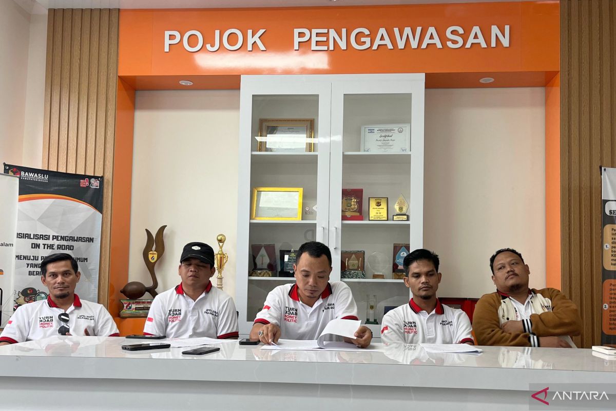 Bawaslu Bogor kerahkan 7.908 pengawas TPS cegah praktik politik uang