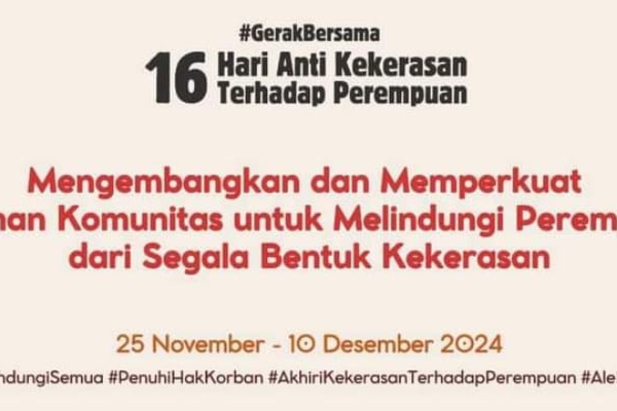 Yayasan Lappan Maluku kampanye 16 Hari Anti Kekerasan Terhadap Perempuan 2024